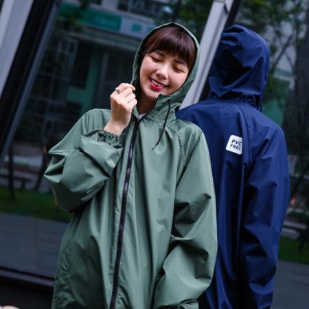 【Kasan】MECOVER 全能風雨衣加長版松葉+自開收雨傘(1+1組合超優惠/雨衣雨傘一次擁有)✿70D006